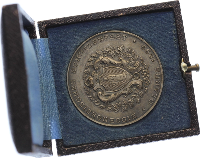 1892 Glarus - Silber - Eidgenössisches Schützenfest